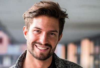 Man smiling