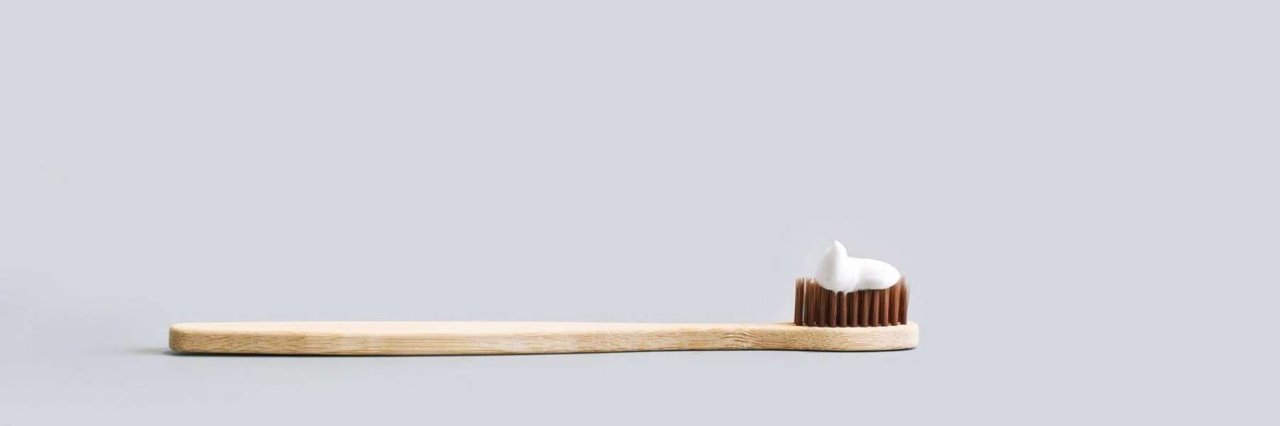 toothbrush with toothpaste